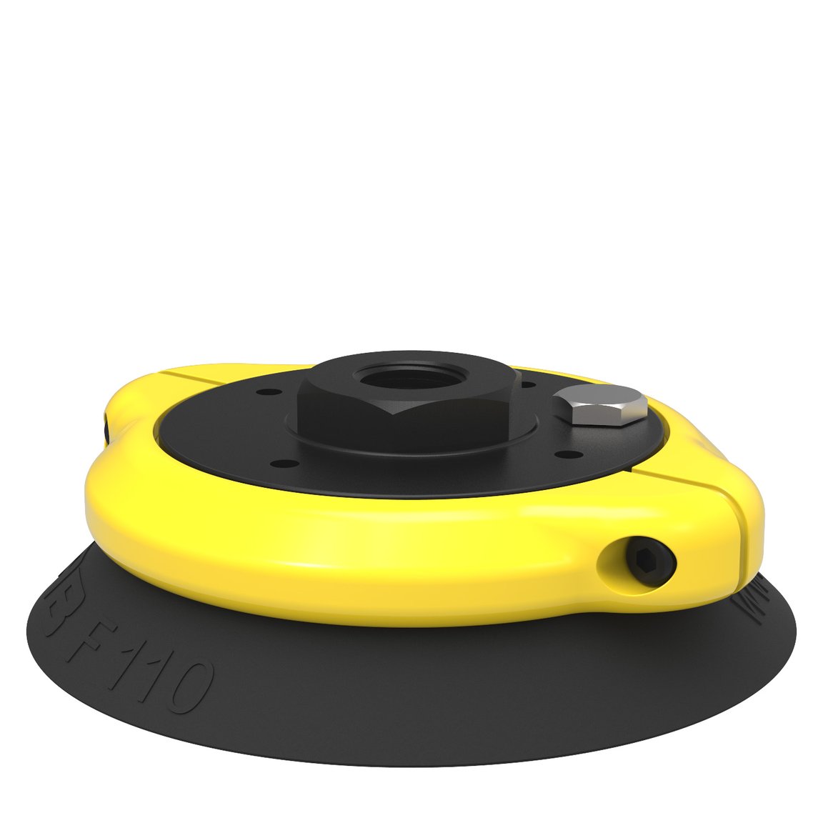 Ventosa F110 Nitrilo-PVC, 3/8" NPSF fêmea, com filtro de tela