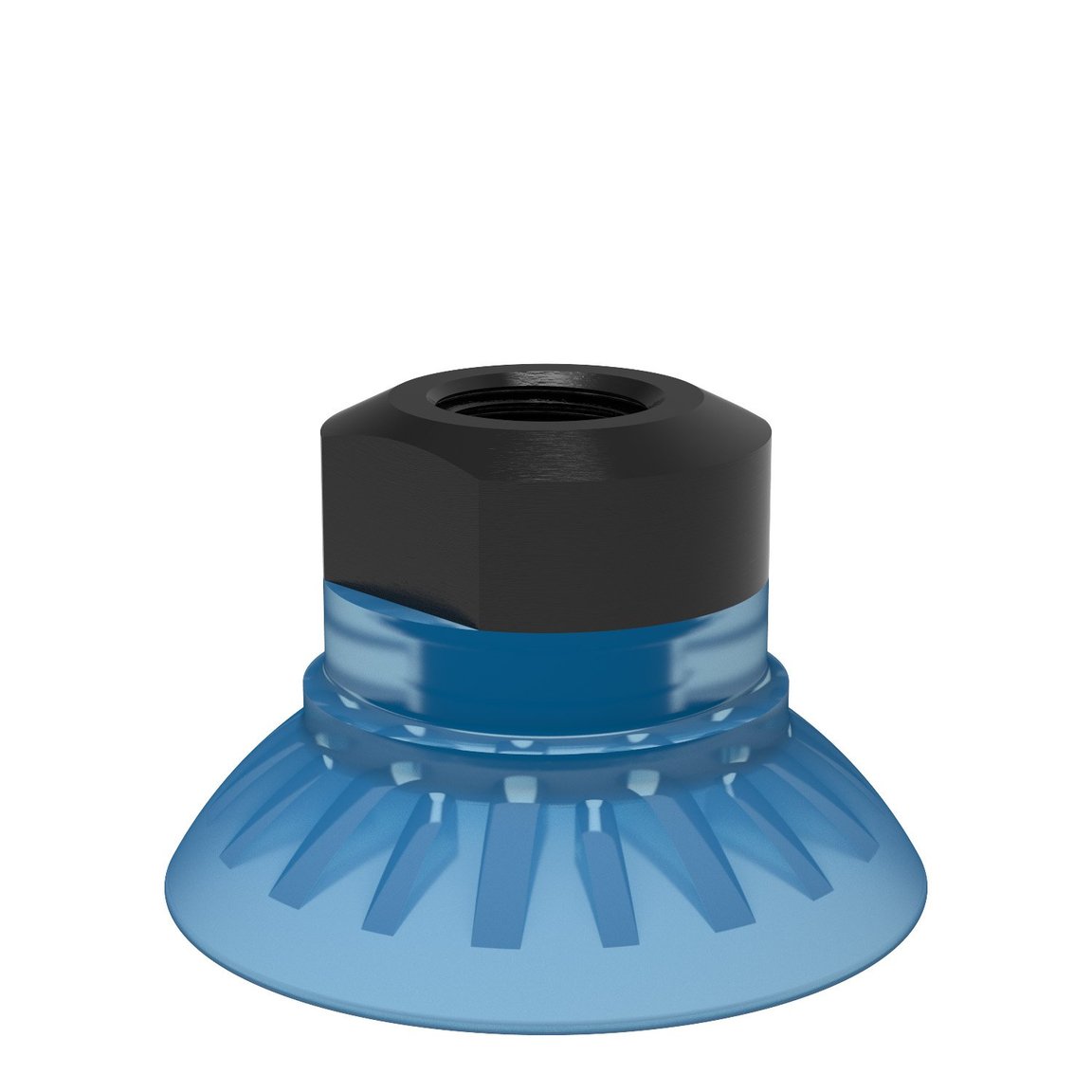 Suction cup FC35P Polyurethane 50, 1/8" NPSF female, with mesh filter