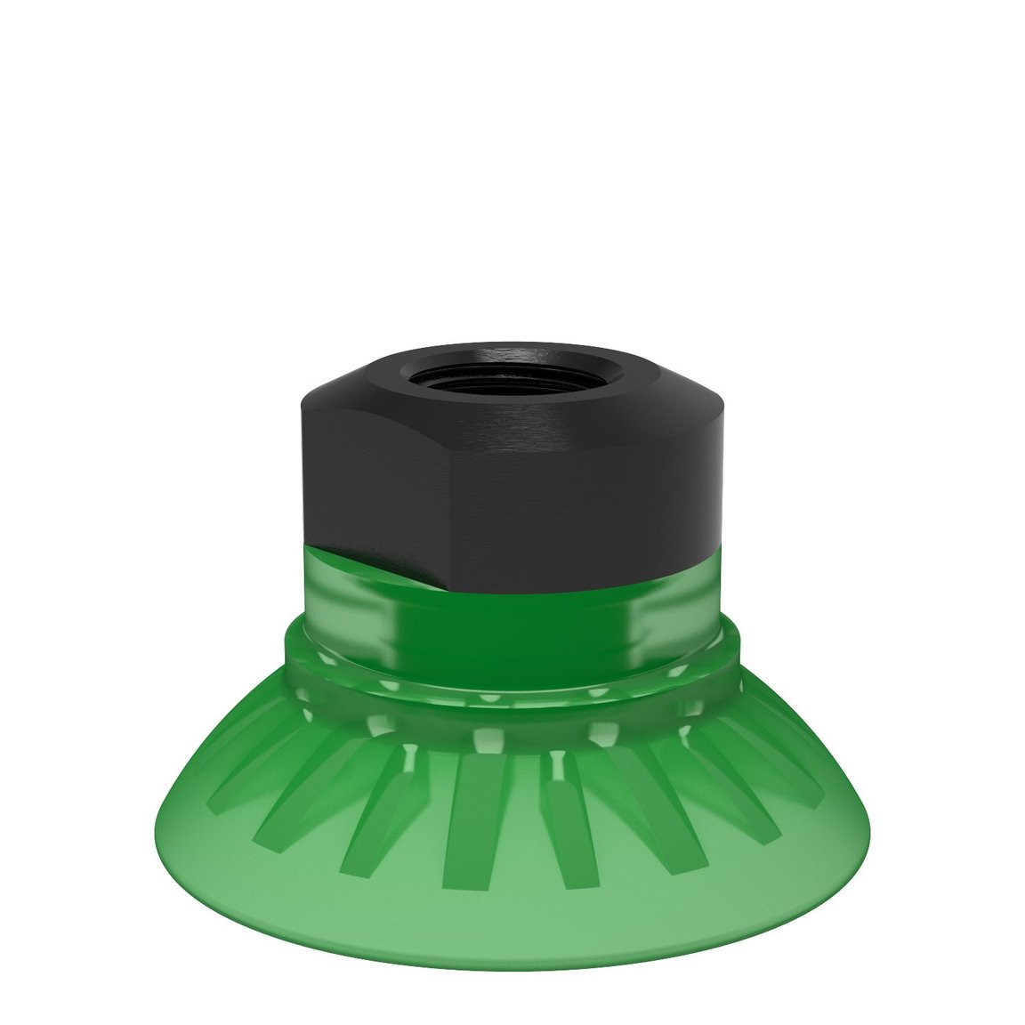 Saugnapf FC35P Polyurethan 60, 1/8" NPSF Innengewinde, mit Filtersieb