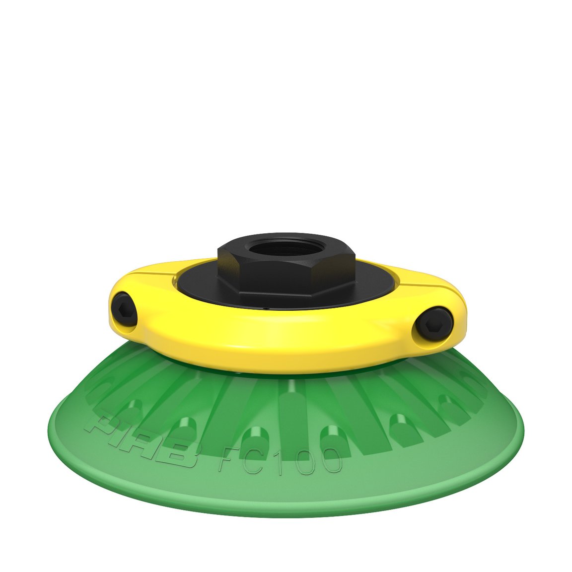 Suction cup FC100P Polyurethane 60, 3/8" NPSF female, with mesh filter - 1