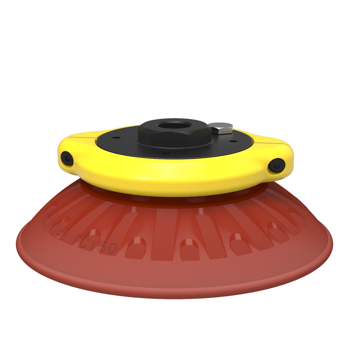 Suction cup FC150P Polyurethane 40, G3/8" female, with mesh filter - 1