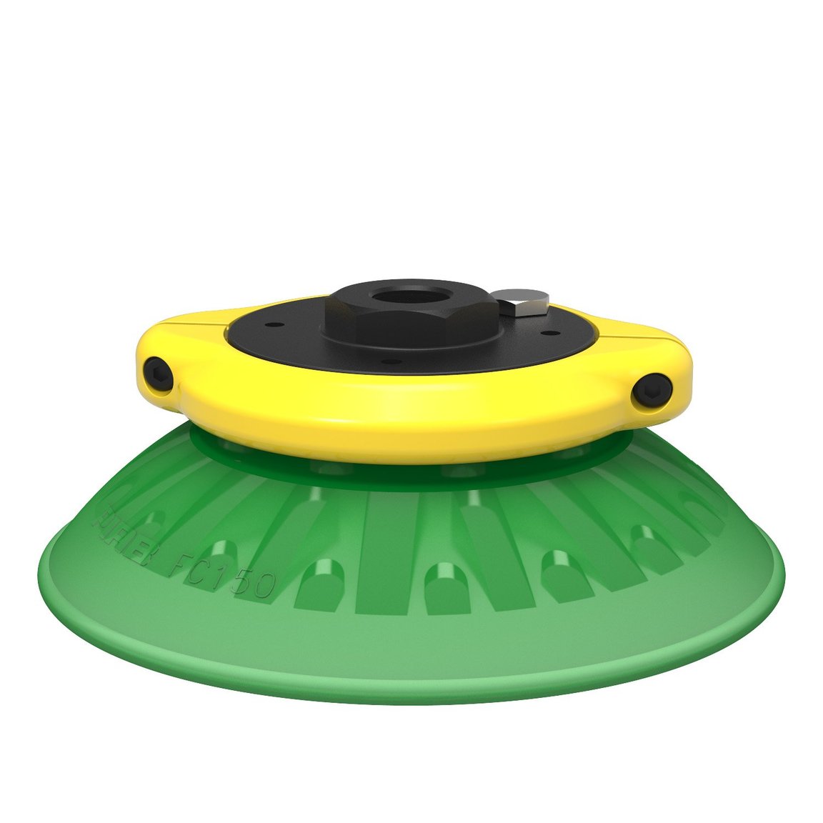 Suction cup FC150P Polyurethane 60, G3/8" female, with mesh filter