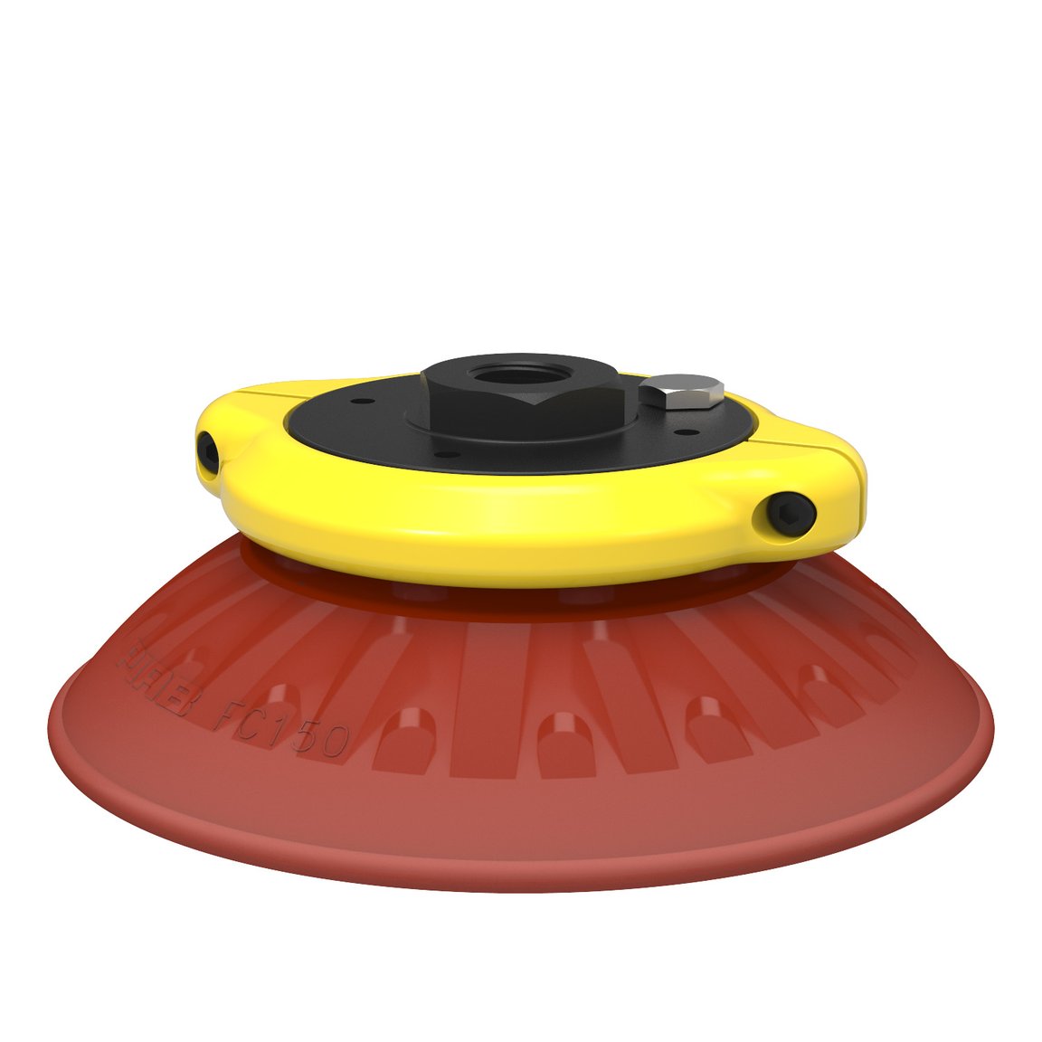 Suction cup FC150P Polyurethane 40, 3/8" NPSF female, with mesh filter - 1