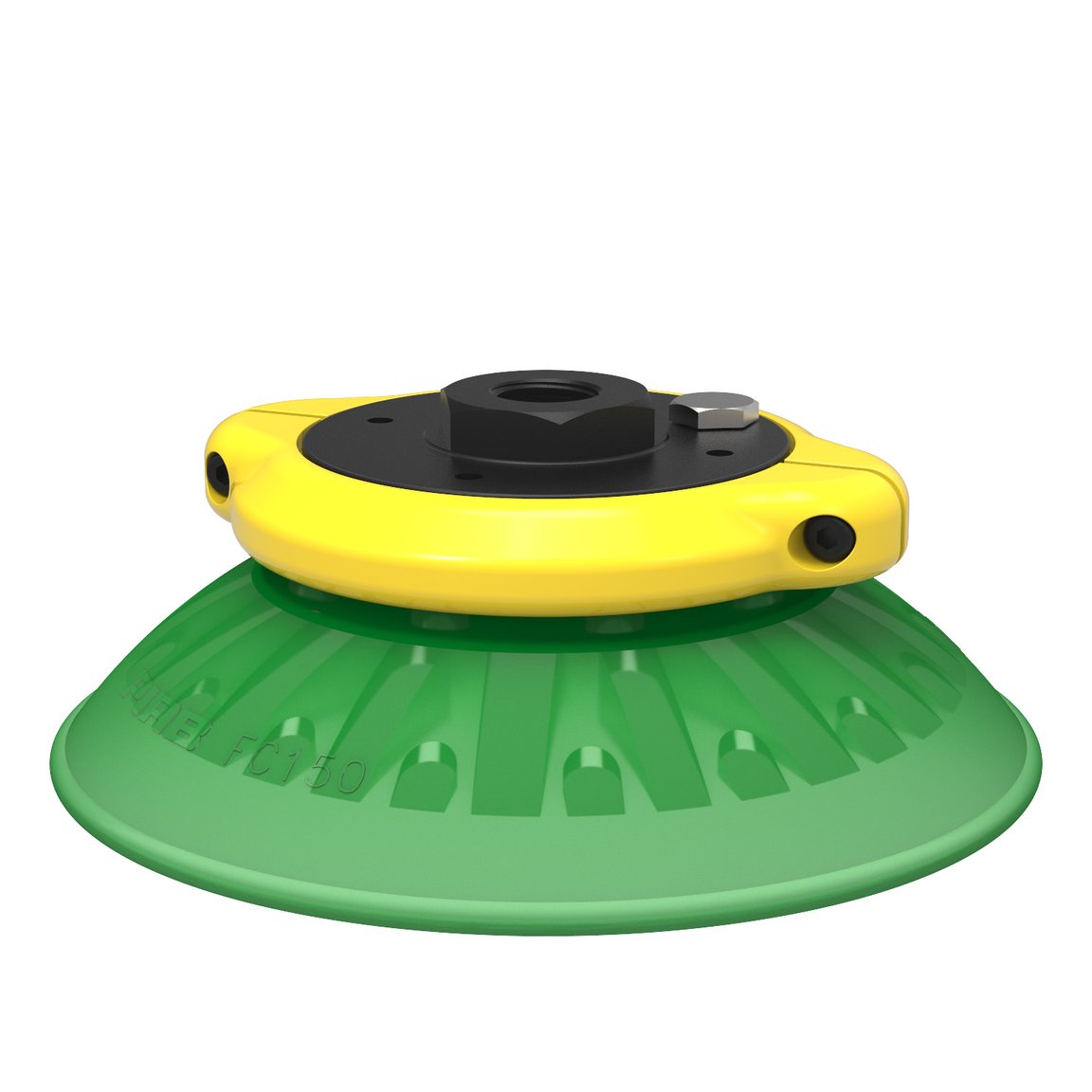 Suction cup FC150P Polyurethane 60, 3/8" NPSF female, with mesh filter - 1