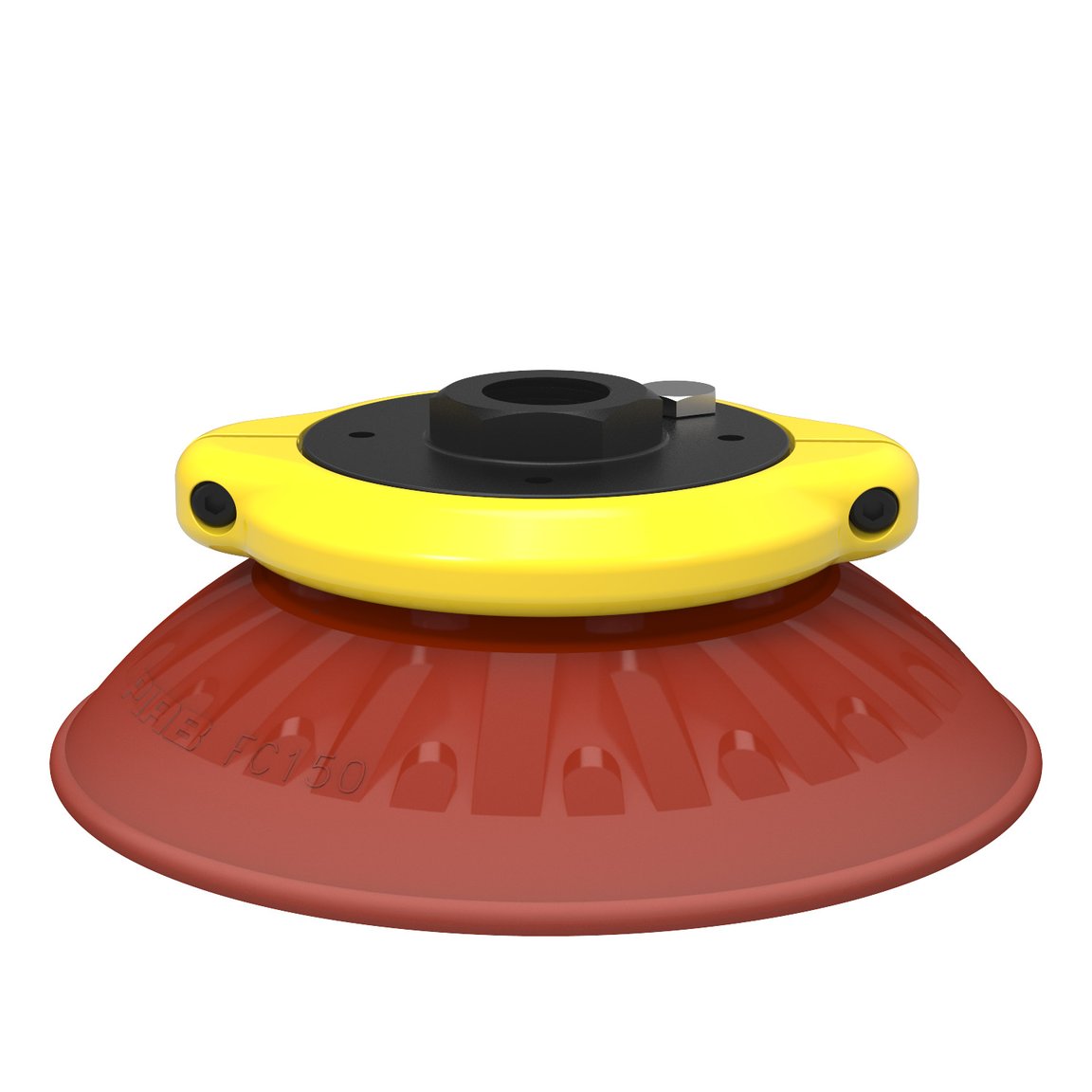 Suction cup FC150P Polyurethane 40, G1/2" female, with mesh filter