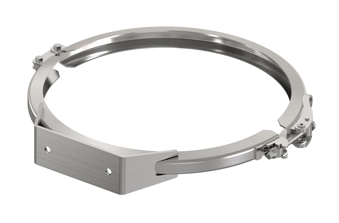 Clamp ring 21 with vibra bracket-T=3mm - 1