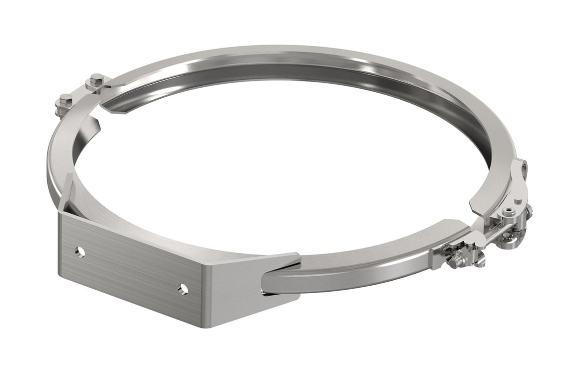 Clamp ring 21 with vibra bracket-T=3mm - 1