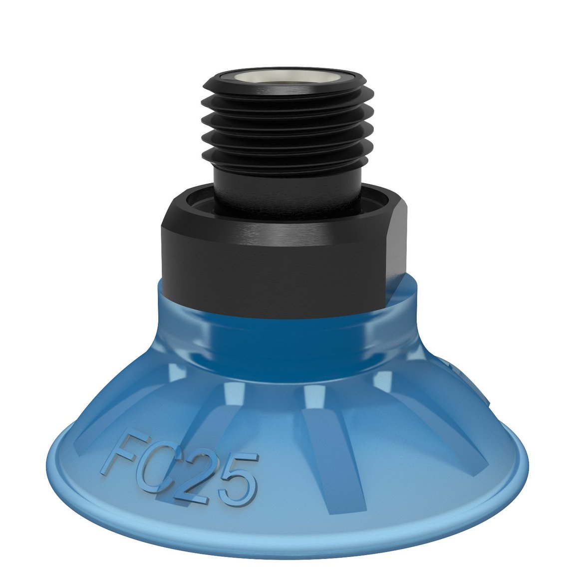 Suction cup FC25P Polyurethane 50, G1/8" male, with mesh filter