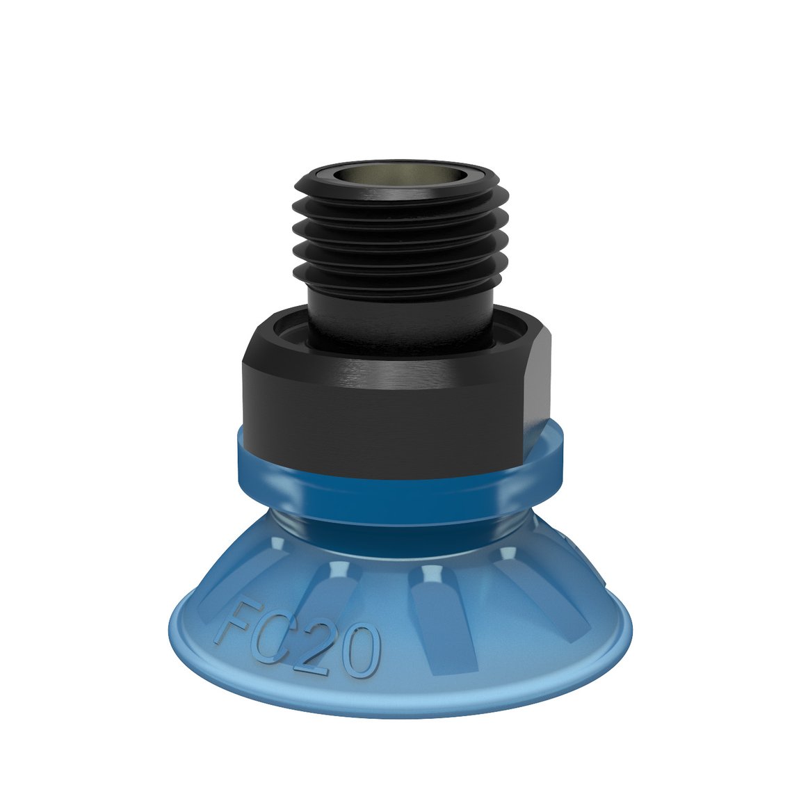 Suction cup FC20P Polyurethane 50, G1/8" male, with mesh filter