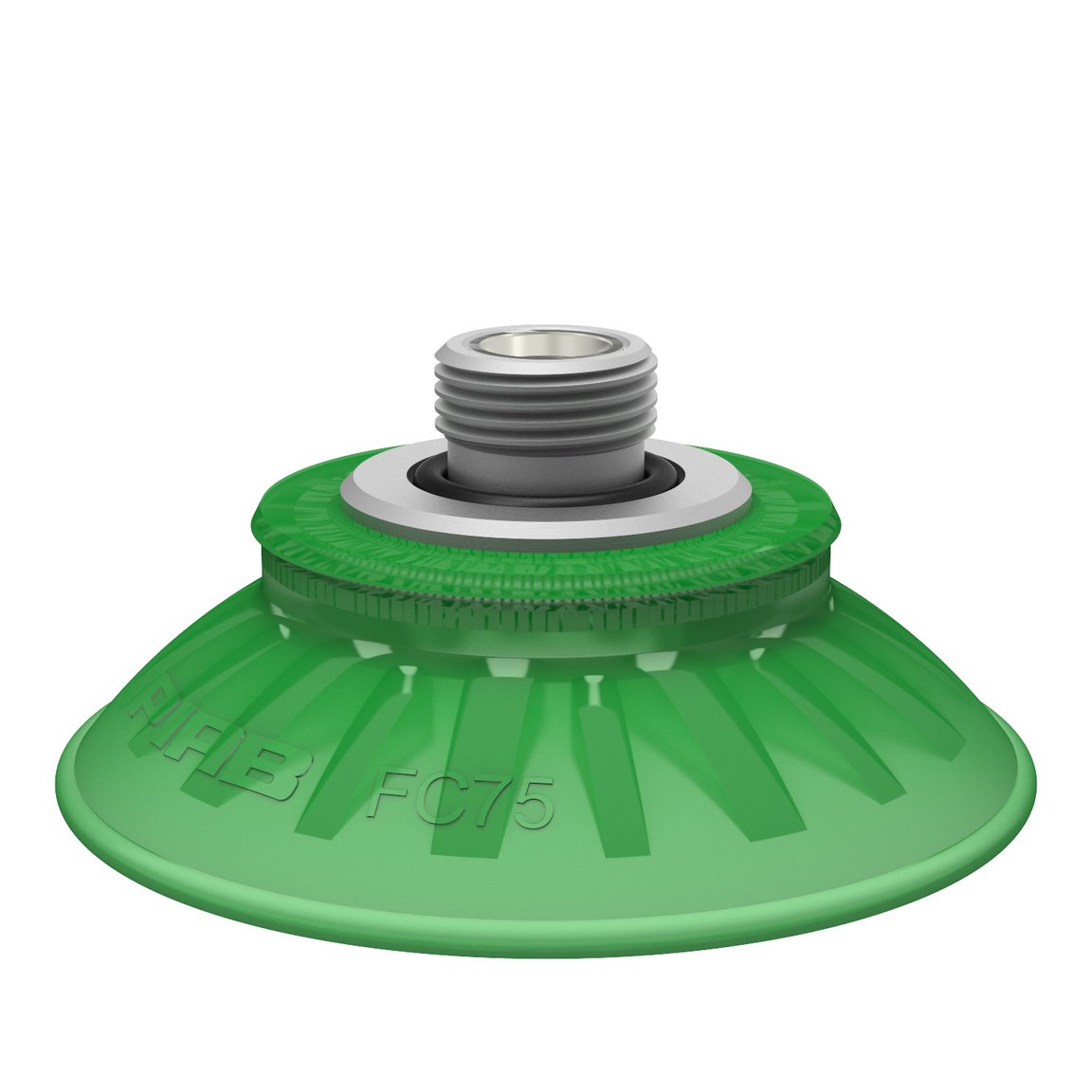 Suction cup FC75P Polyurethane 60, thread insert G3/8" with mesh filter