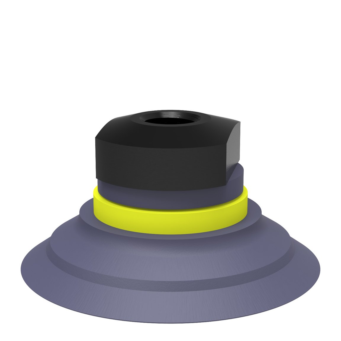 Suction cup F50-2 HNBR, 1/8" NPSF female - 1
