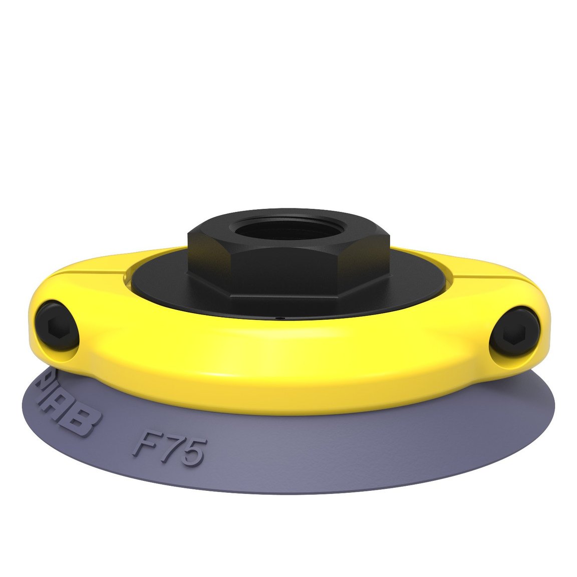 Suction cup F75 HNBR, G3/8" female, with mesh filter - 1
