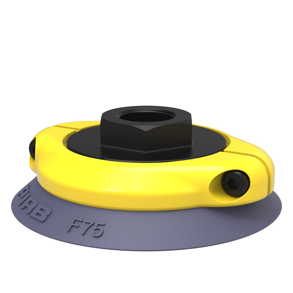 Suction cup F75 HNBR, 3/8" NPSF female, with mesh filter