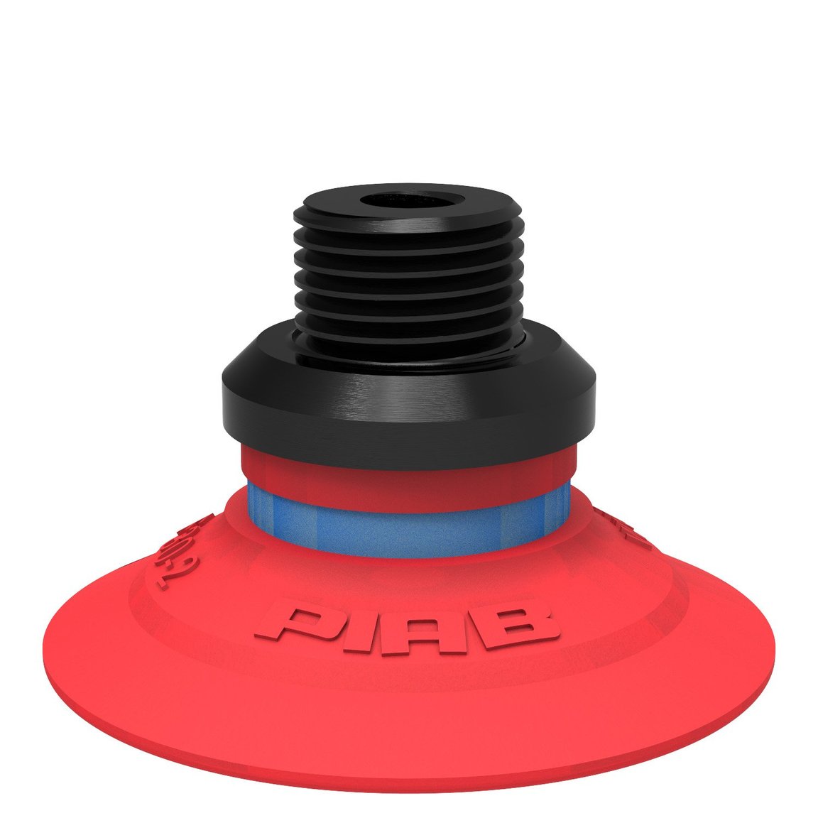 Suction cup F30-2 Silicone, G1/8" male/M5 female PA - 1