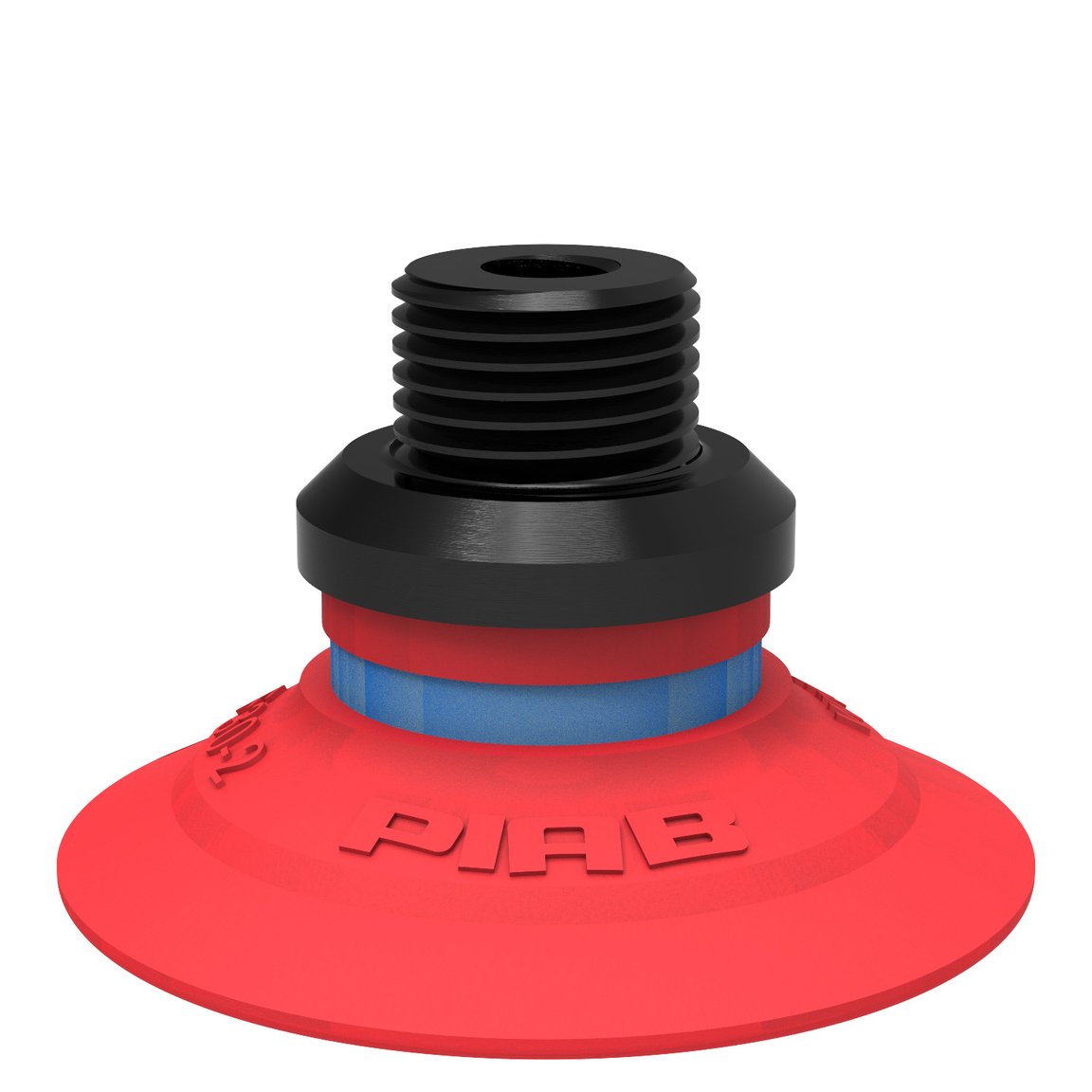 Suction cup F30-2 Silicone, G1/8" male/M5 female PA - 1