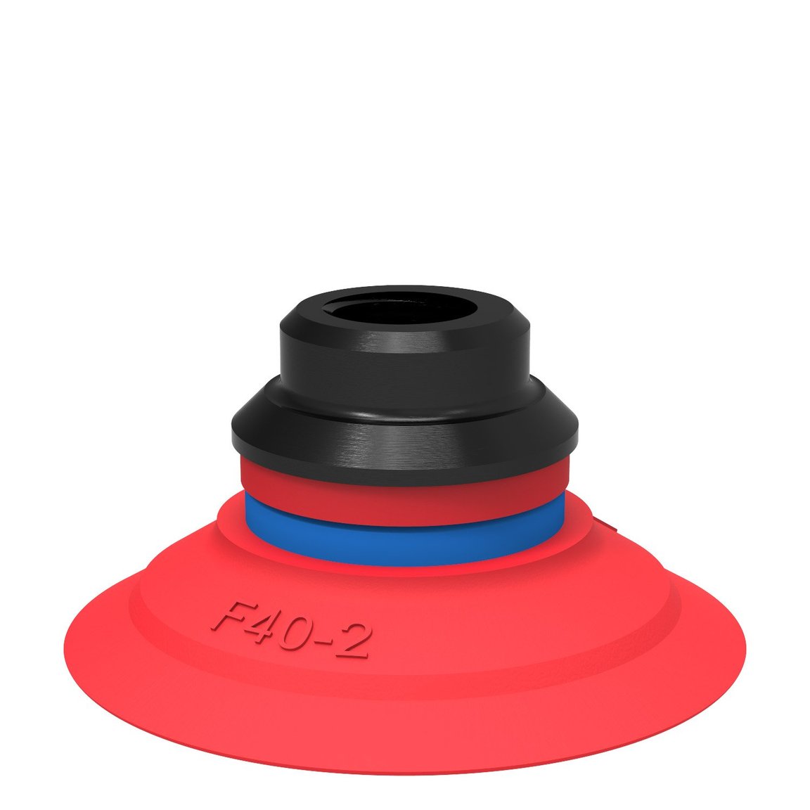 Przyssawka F40-2 Silikon, 1/8" NPSF żeński PA - 1