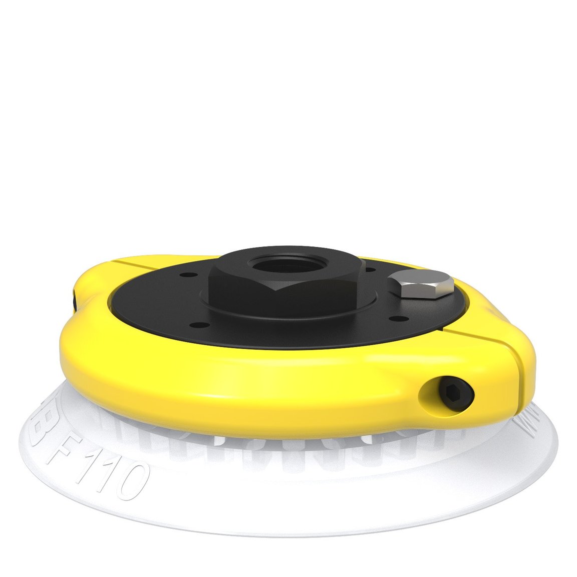 Suction cup F110 Silicone FCM, 3/8" NPSF female, with mesh filter - 1