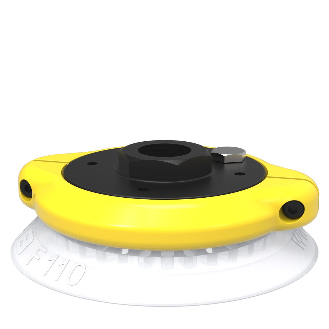 Suction cup F110 Silicone FCM, G1/2" female, with mesh filter - 1