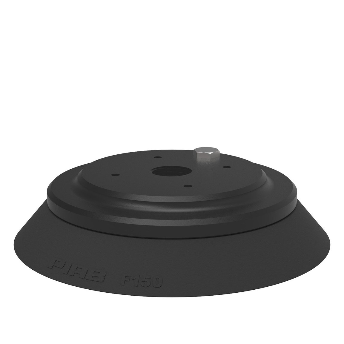 Suction cup F150 Nitrile-PVC, G1/2" female Al, with mesh filter - 1