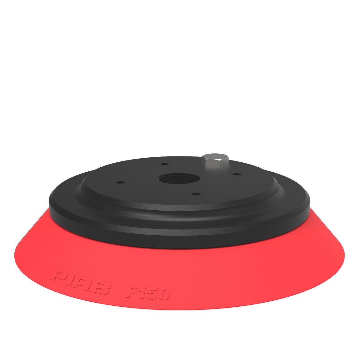 Suction cup F150 Silicone, G1/2" female Al, with mesh filter - 1