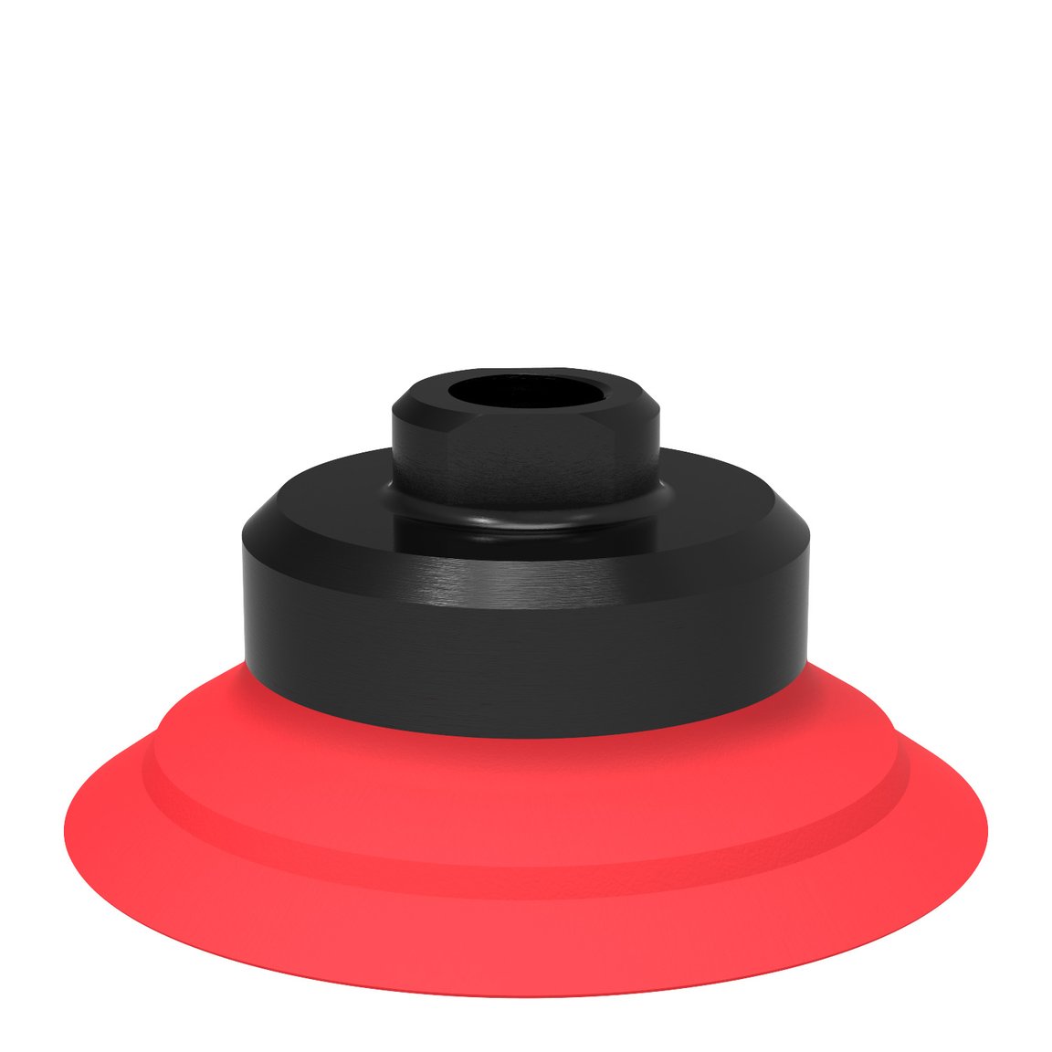 Suction cup F50-2 Silicone, 1/8" NPSF female, with cone valve - 1