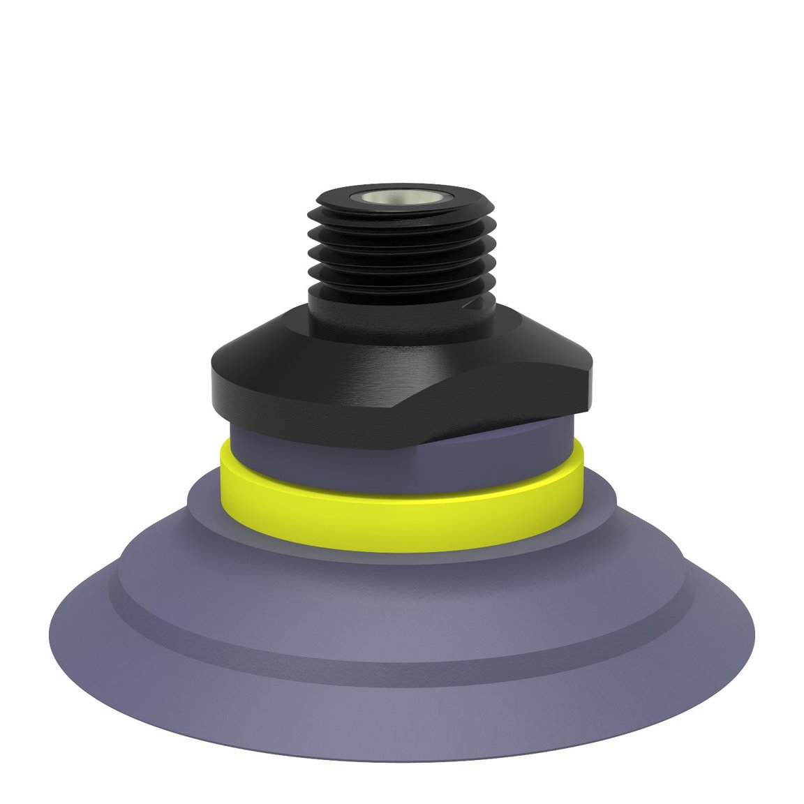 Suction cup F50-2 HNBR, 1/4" NPT male, with mesh filter - 1