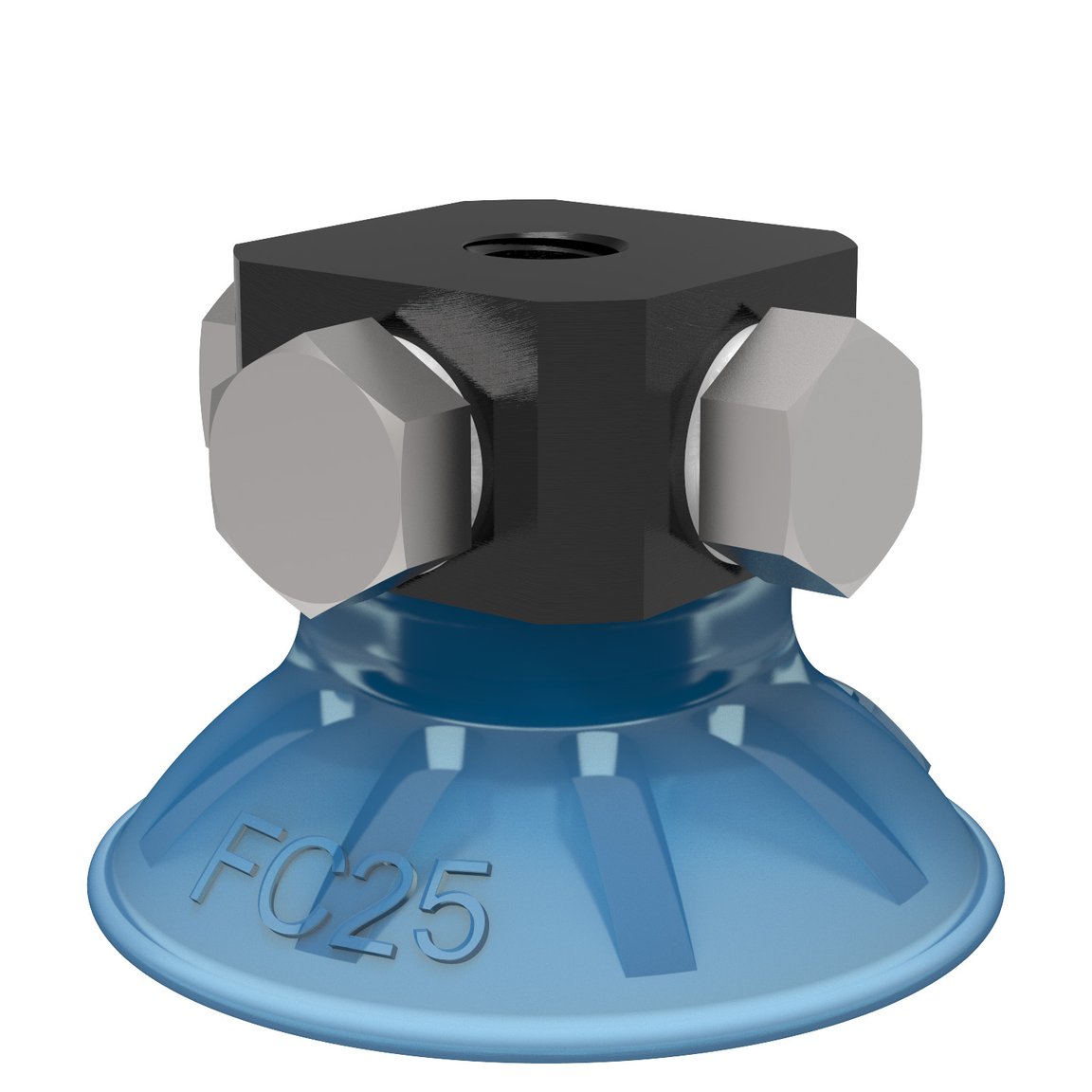 Suction cup FC25P Polyurethane 50, 5xM5 female