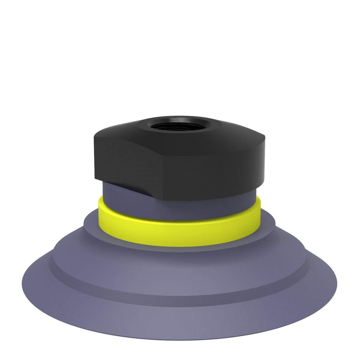 Suction cup F50-2 HNBR, 1/8" NPSF female with mesh filter - 1
