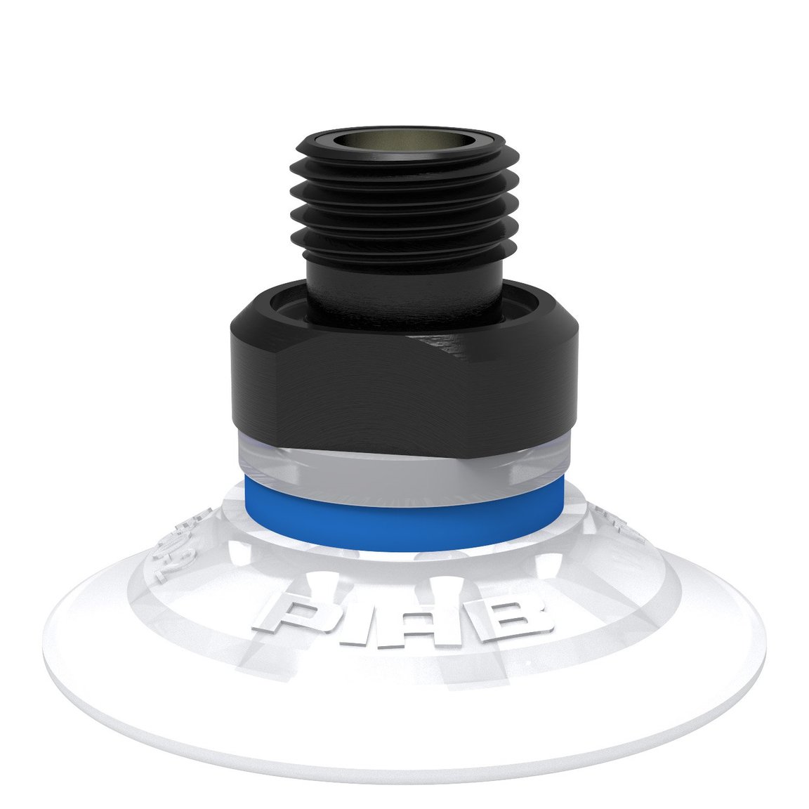 Suction cup F30-2 Silicone FCM, G1/8" male, with mesh filter - 1