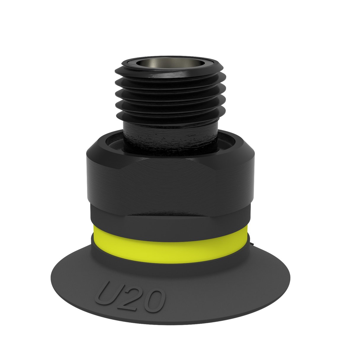Suction cup U20 Chloroprene, G1/8" male, with mesh filter - 1