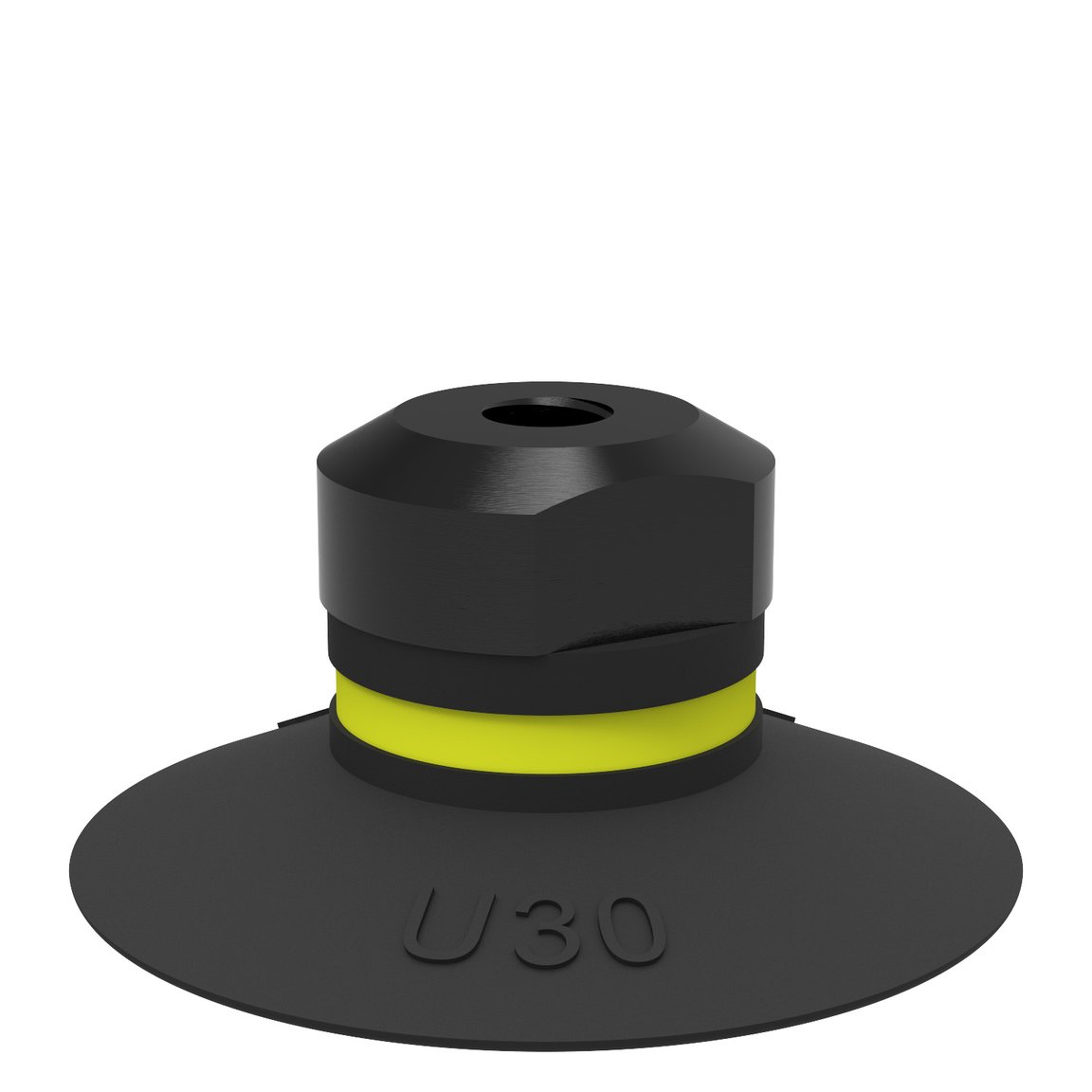 Suction cup U30 Nitrile-PVC, M5 female