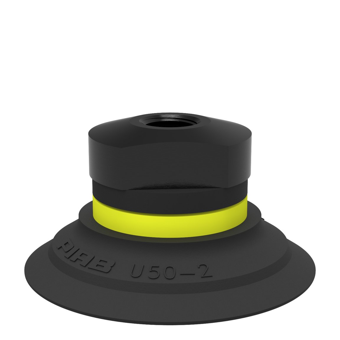 Suction cup U50-2 Nitrile-PVC, 1/8" NPSF female - 1