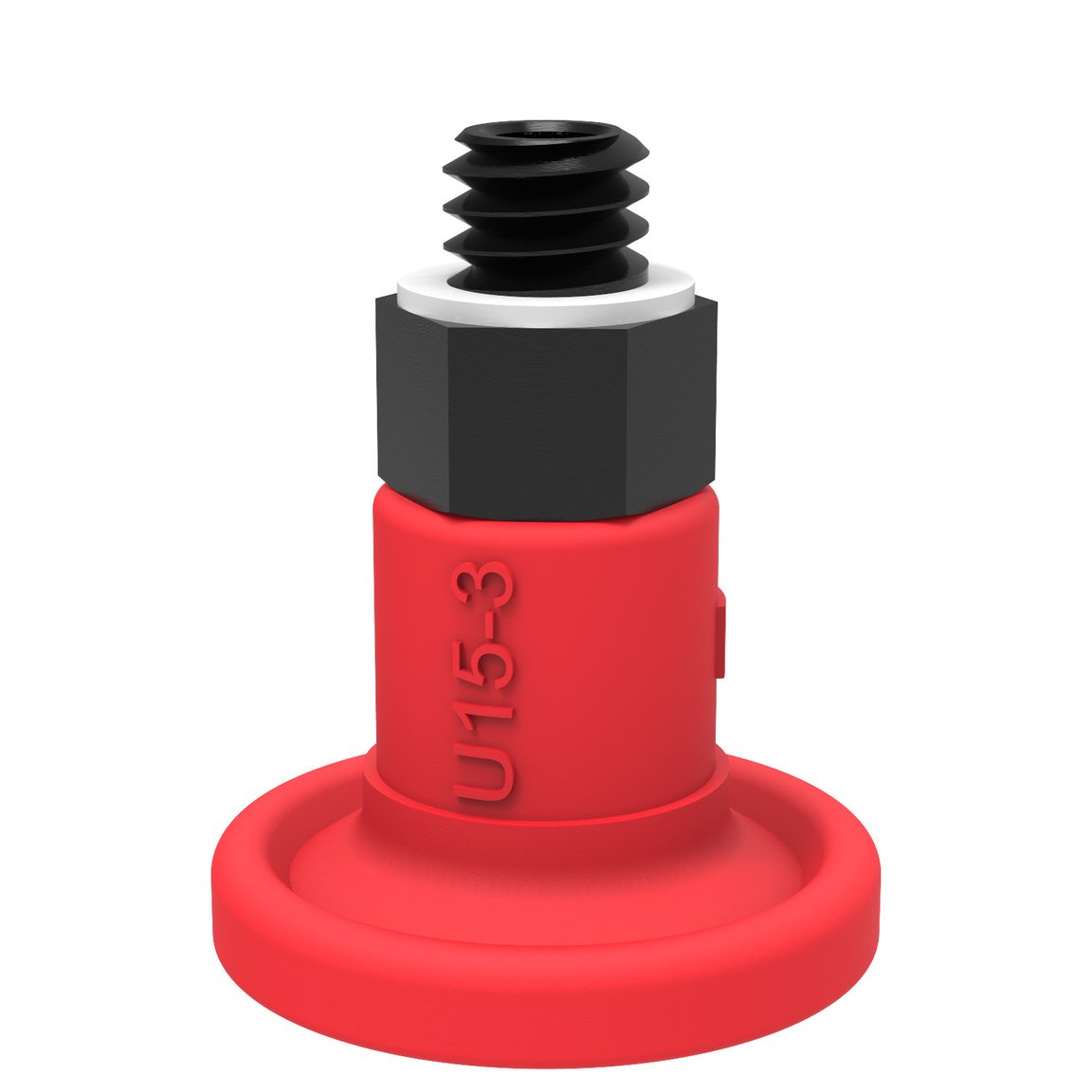 Suction cup U15-3 Silicone, M5 male