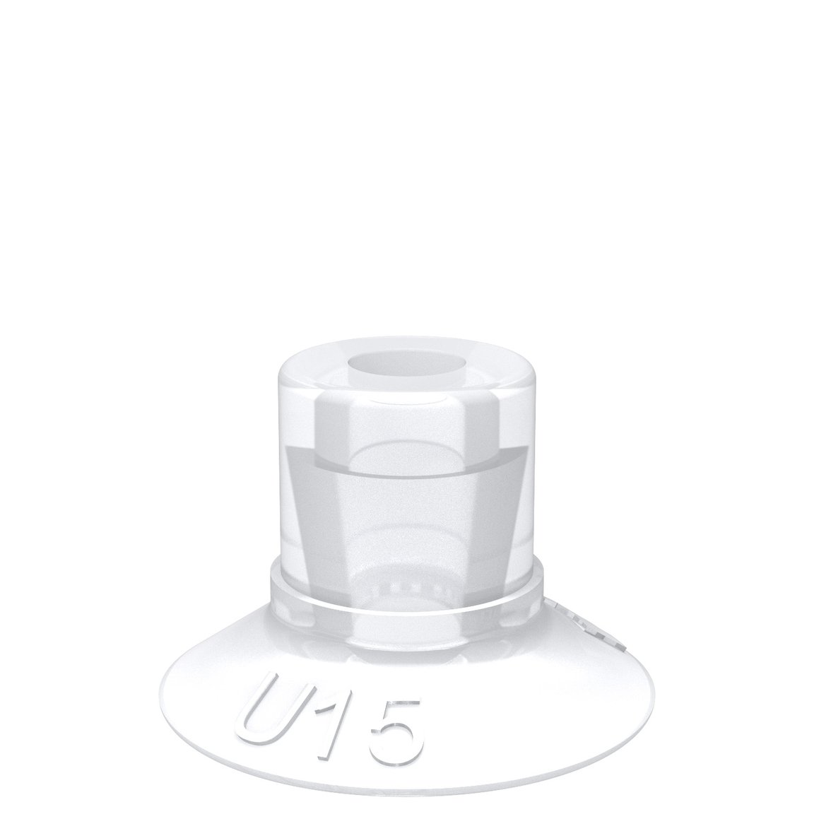 Suction cup U15 Silicone FCM - 1