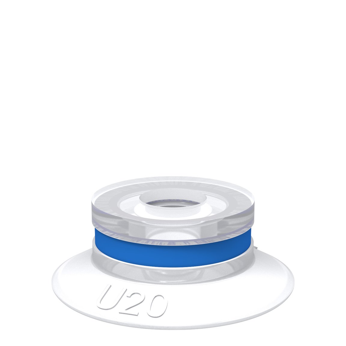 Suction cup U20 Silicone FCM - 1