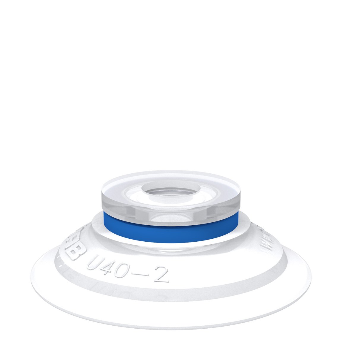 Suction cup U40-2 Silicone FCM - 1