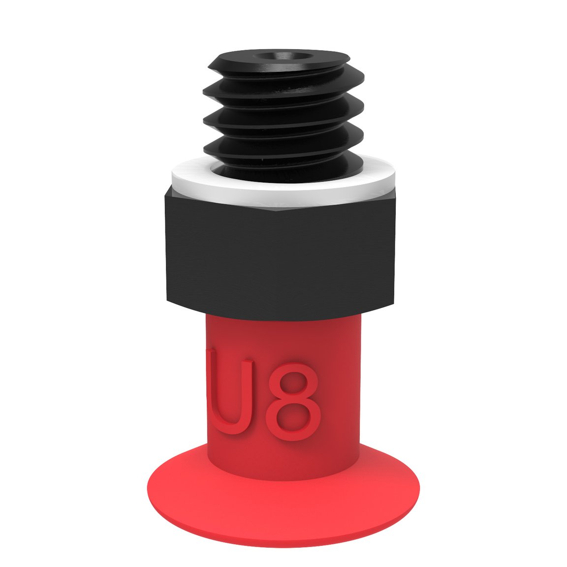Suction cup U8 Silicone, M5 male