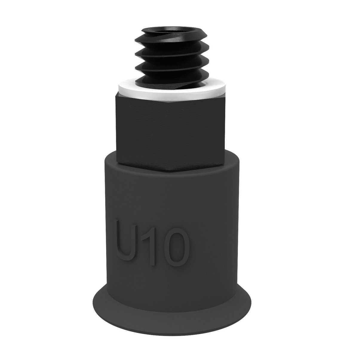 Ventosa U10 Cloroprene, M5 maschio