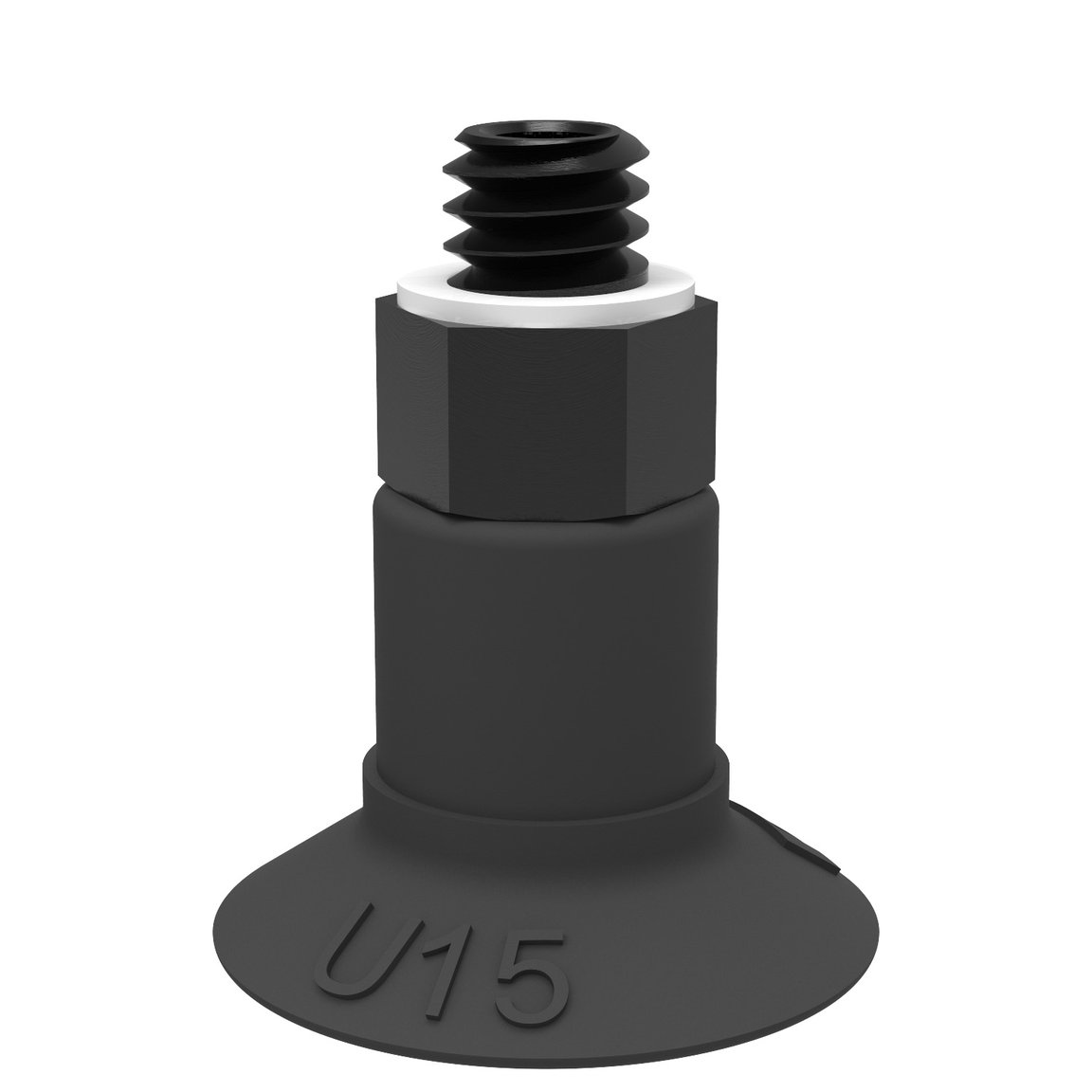 Suction cup U15 Chloroprene, M5 male