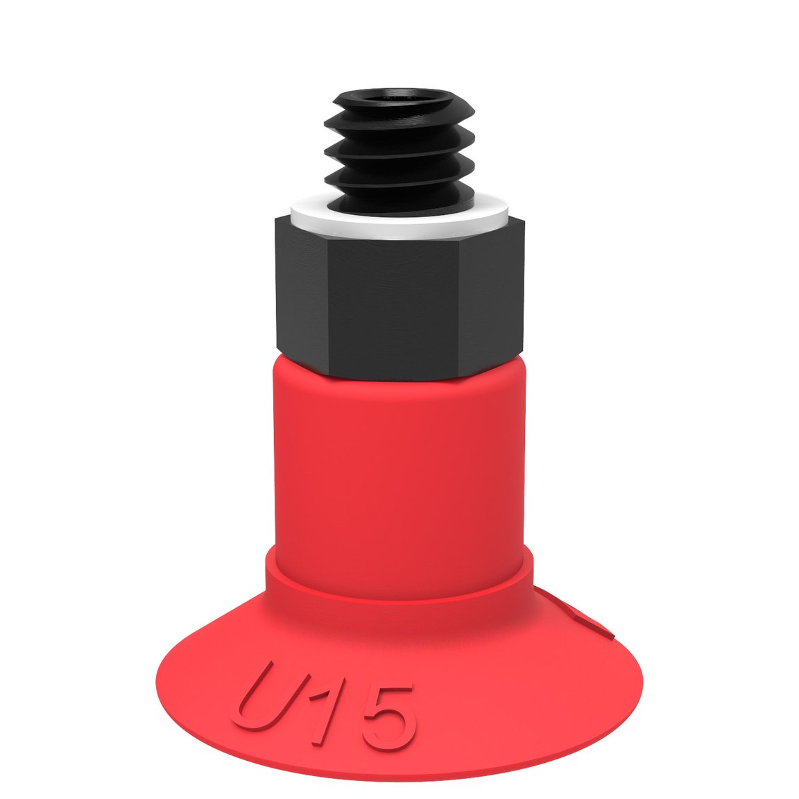 Suction cup U15 Silicone, M5 male - 1