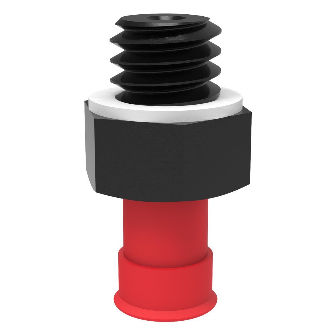 Ventosa U4 Silicone, M5 macho - 1