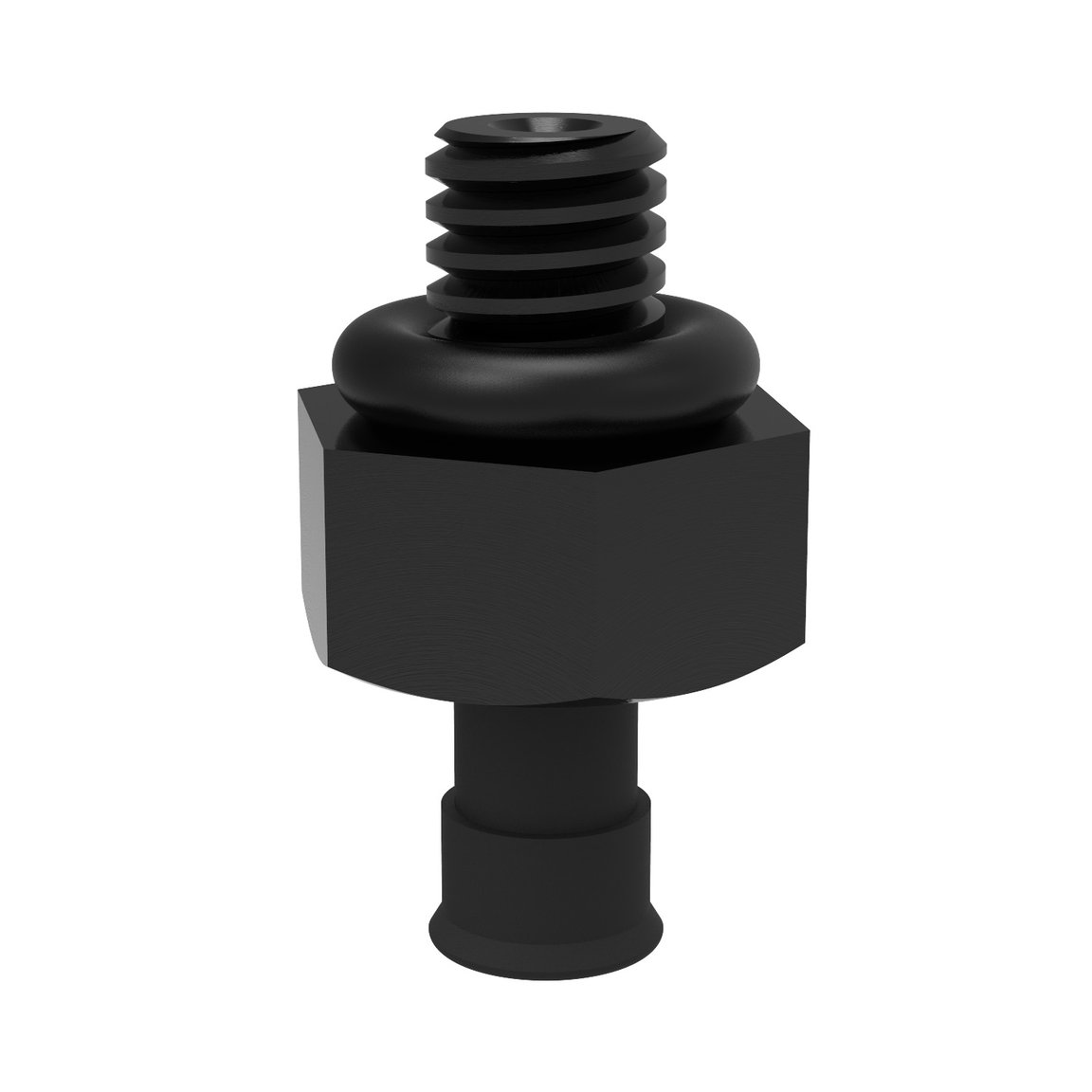 Suction cup U2 Conductive silicone, M2.5 male