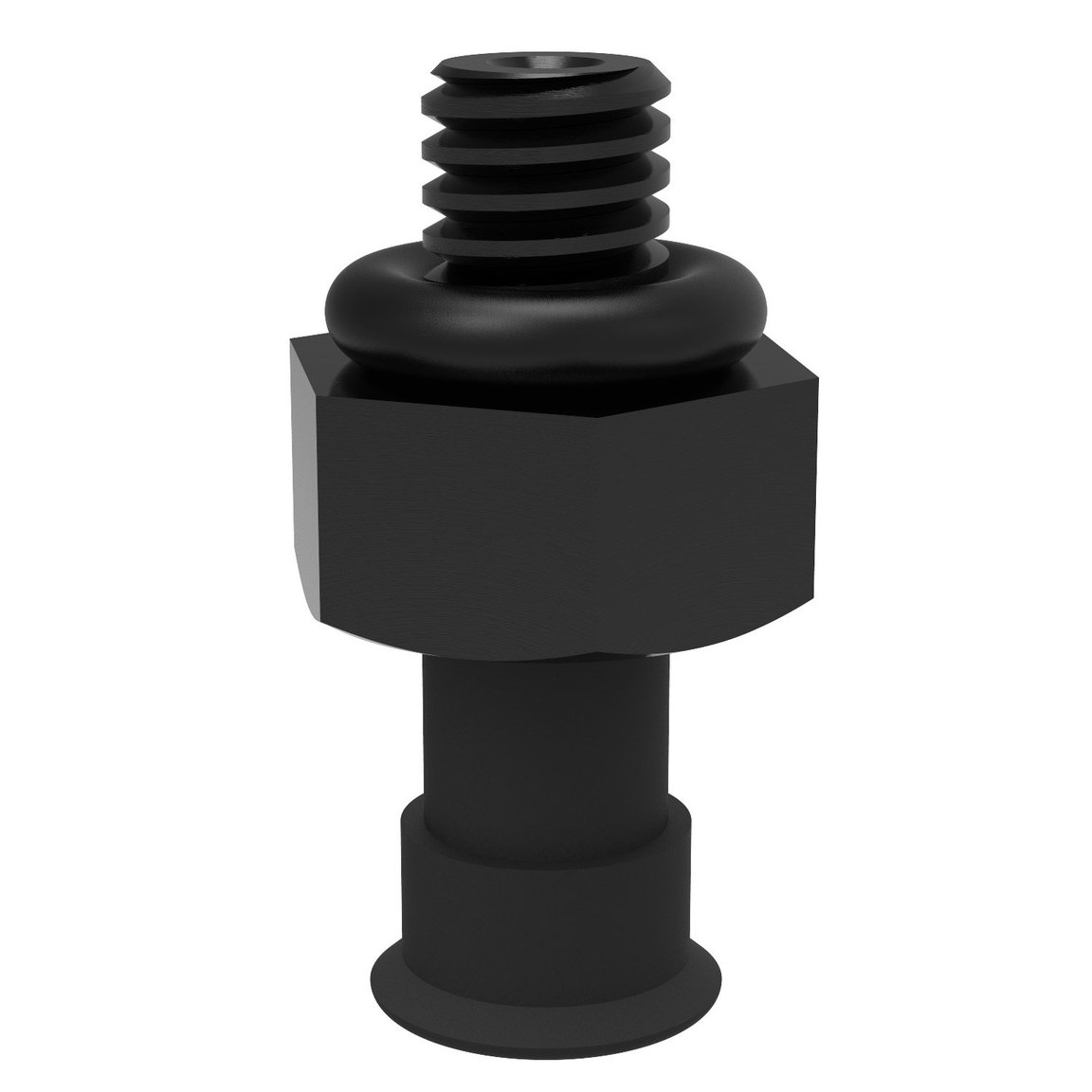 Ventouse U3 Silicone conducteur, M2.5 mâle - 1
