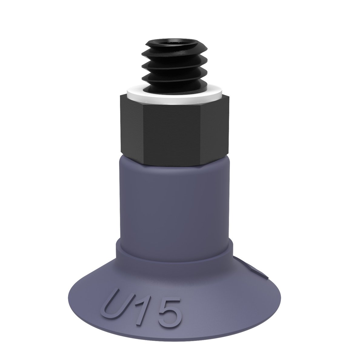 Suction cup U15 HNBR, M5 male