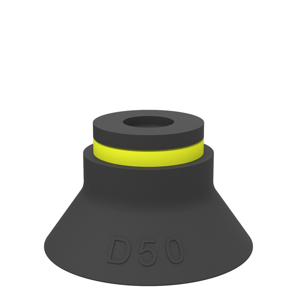 Sugkopp D50 Kloropren - 1