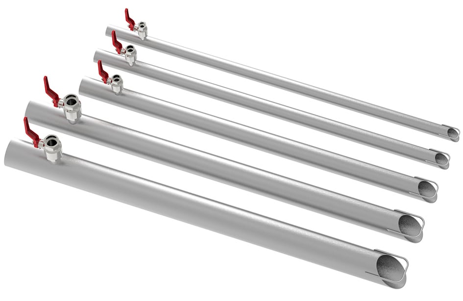 Suction pipe 38 with ball valve - 1