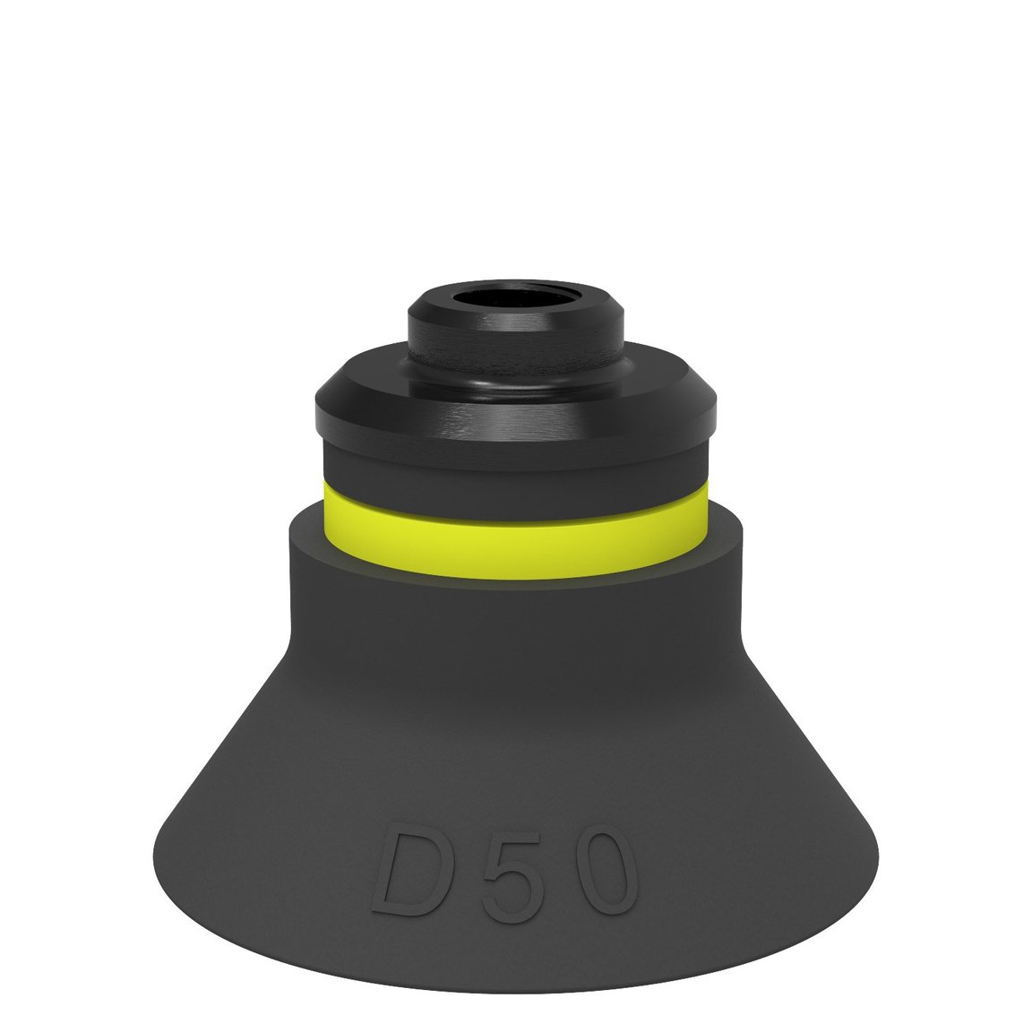 Suction cup D50 Chloroprene, 1/8" NPSF female, PA - 1