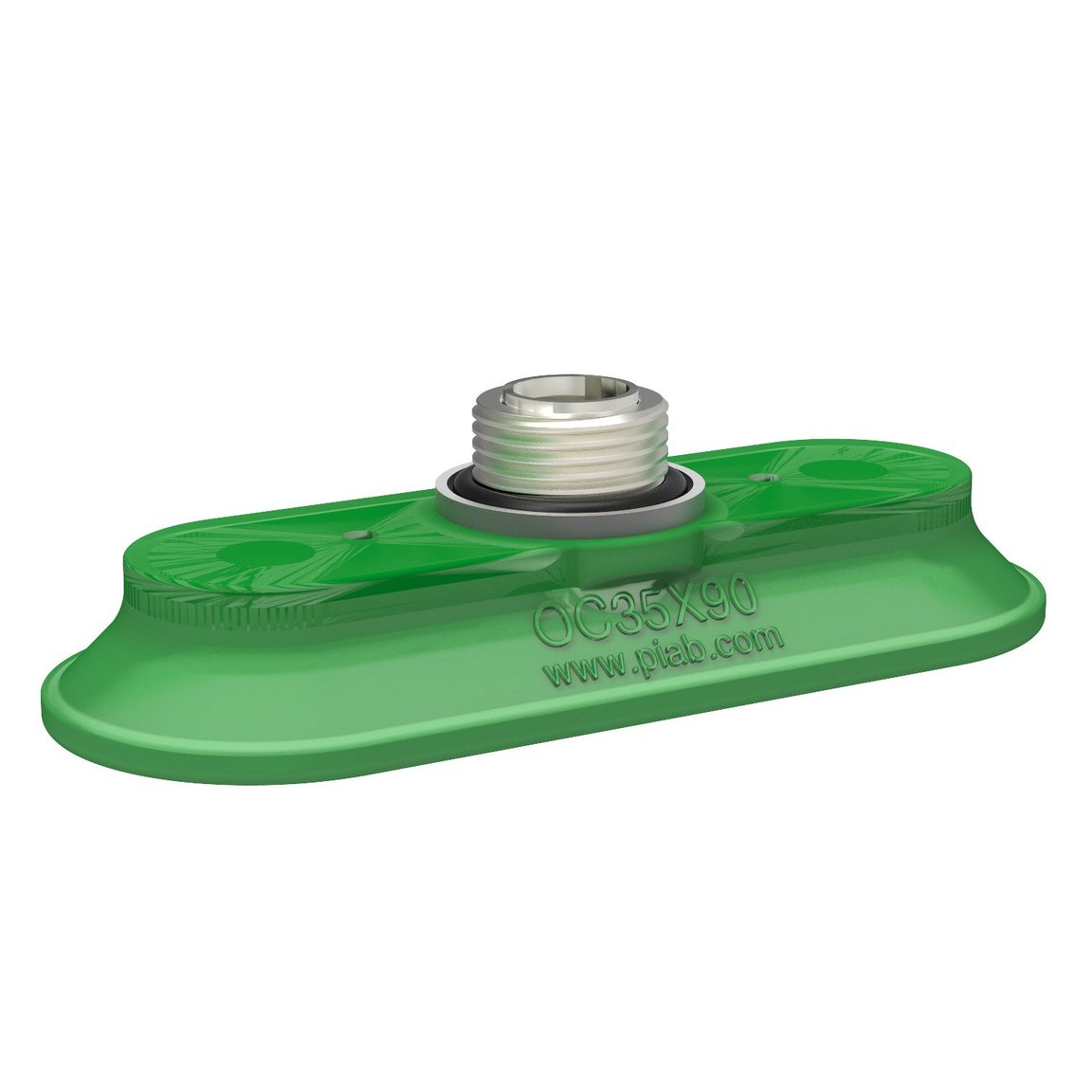 Suction cup OC35x90P Polyurethane 60, adjustable thread insert G3/8" male with mesh filter