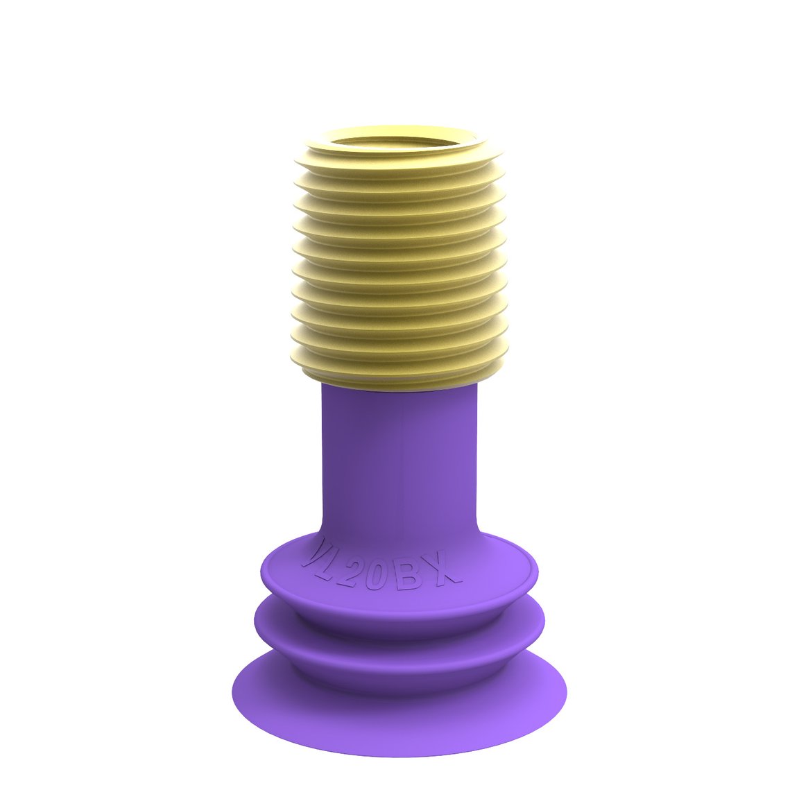 Suction cup VL20BX, 1/4"NPT-1/8"NPSF