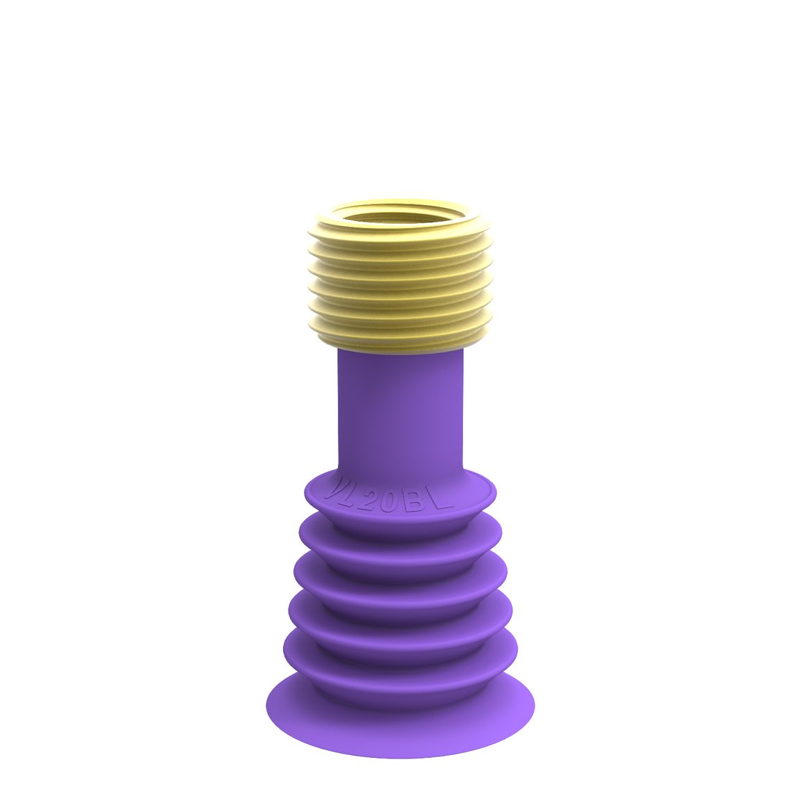 Suction cup VL20BL, G1/4"-G1/8"